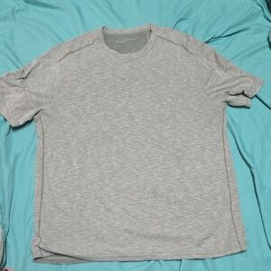 Tommy Bahama Light Gray Men's Short Sleeve Tee